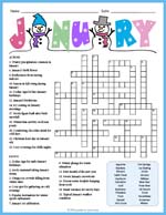 January Crossword thumbnail