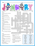 January Crossword thumbnail