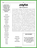 Jellyfish Word Search Thumbnail