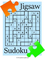 Jigsaw Sudokus thumbnail