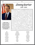 Jimmy Carter Word Search thumbnail