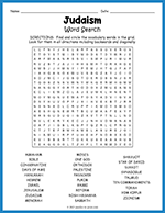Judaism Word Search thumbnail