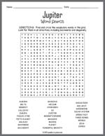 Jupiter Word Search Thumbnail