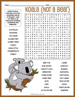 Koala Word Search thumbnail
