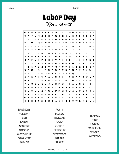 labor-day-word-search