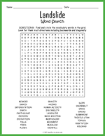 Landslide Word Search thumbnail