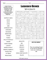 Lascaux Caves Word Search Thumbnail