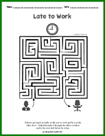 Late To Work Maze thumbnail