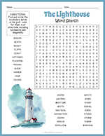 Lighthouse Word Search thumbnail