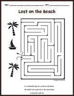 Lost On the Beach Maze thumbnail