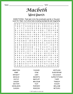 Macbeth Word Search thumbnail