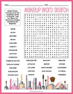 Makeup Word Search thumbnail