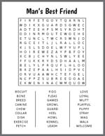 Man's Best Friend Word Search thumbnail