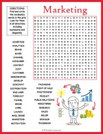 Marketing Word Search thumbnail