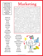 Marketing Word Search thumbnail