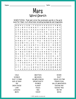 Mars Word Search thumbnail
