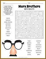 Marx Brothers Word Search thumbnail