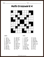 Math Crossword 1 thumbnail