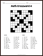 Math Crossword 1 thumbnail