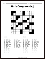 Math Crossword 2 thumbnail