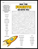 May the Fourth Word Search Thumbnail