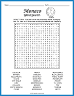 Monaco Word Search thumbnail