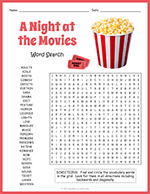 movie word search puzzle example thumbnail