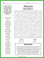 Museum Word Search thumbnail