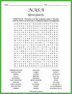 NASA Word Search Thumbnail