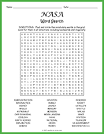 NASA Word Search thumbnail