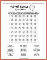 North Korea Word Search thumbnail