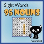 Nouns for Kindergarten Word Searches thumbnail