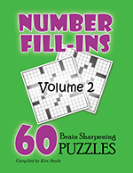 Number Fill In Puzzle Book Volume 2 thumbnail