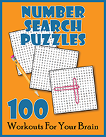 Number Search Puzzle Book thumbnail