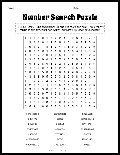 Word Search Puzzle: Find the Words!