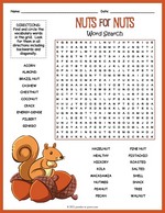 Nuts Word Search thumbnail