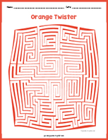 Orange Twister Maze thumbnail