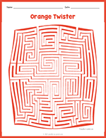 Orange Twister Maze thumbnail