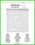 Pakistan Word Search Thumbnail