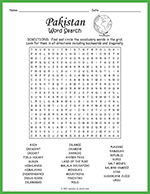 Pakistan Word Search thumbnail