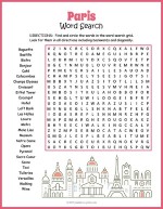 Paris Word Search thumbnail