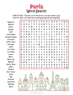Paris Word Search thumbnail