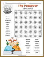 Passover Word Search Thumbnail