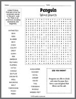 Penguin Word Search Thumbnail