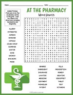 Pharmacy Word Search thumbnail