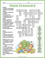 Picnic Crossword thumbnail