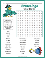Pirate Word Search thumbnail