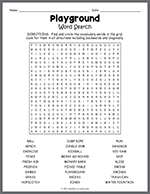Playground Word Search thumbnail