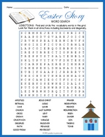 Religious Easter Word Search thumbnail