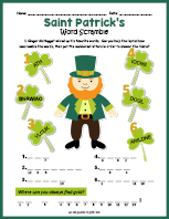 Saint Patricks Day Word Scramble thumbnail